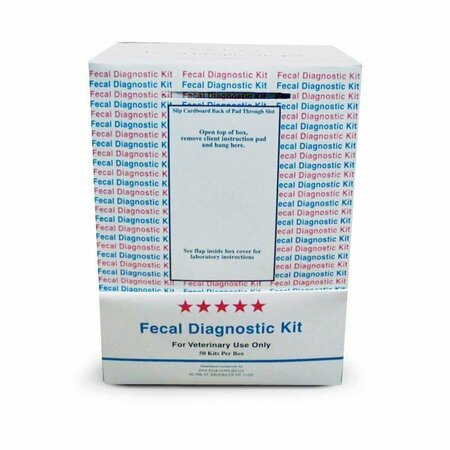 OASIS Fecatector Diagnostic, Fecal Float Device Kit, Laboratory Flotation Device, 50 Kits Per Box 606-2799